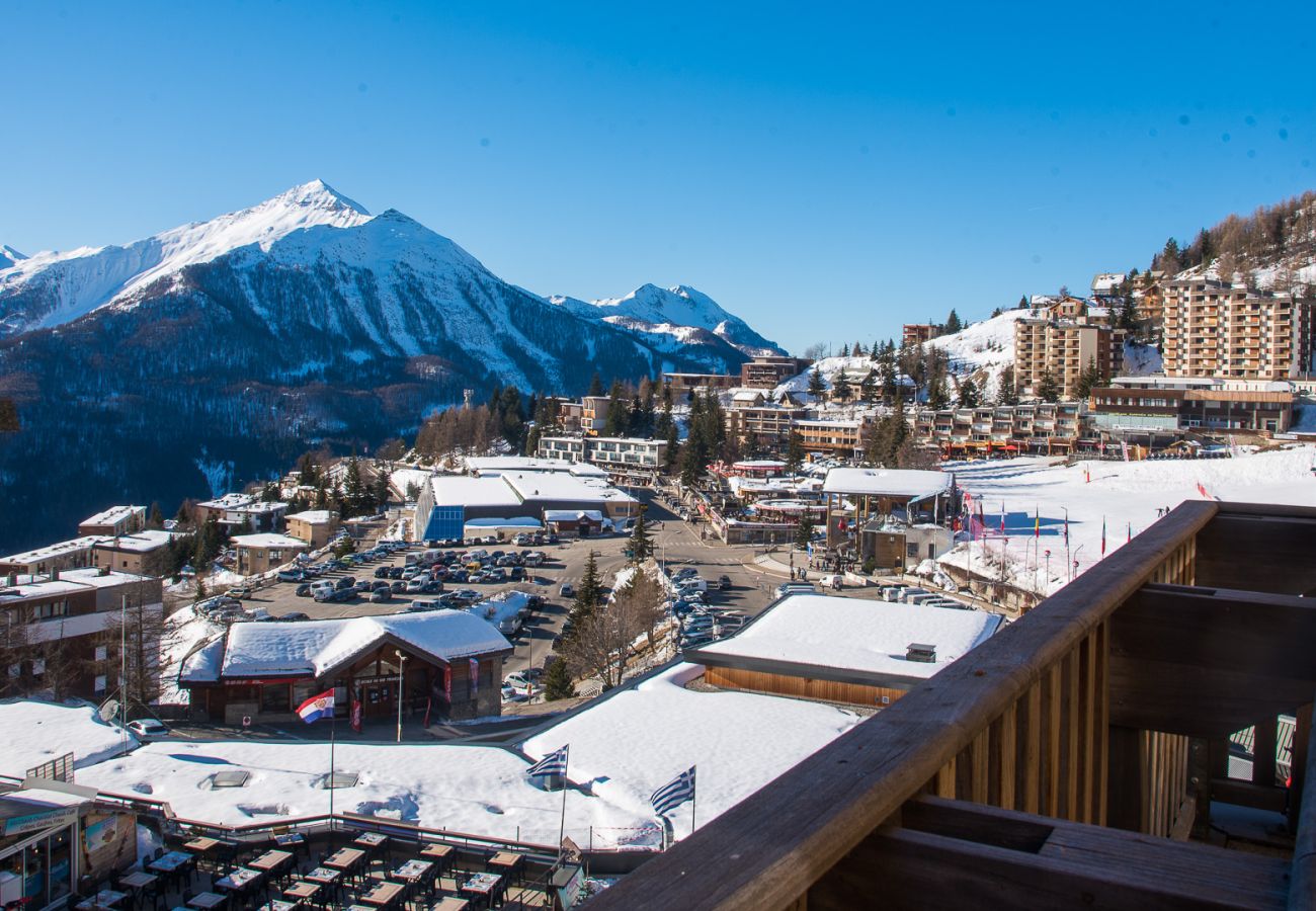 Appartement à Orcières - Appt 4/6 pers, balcon vue station, idéal famille