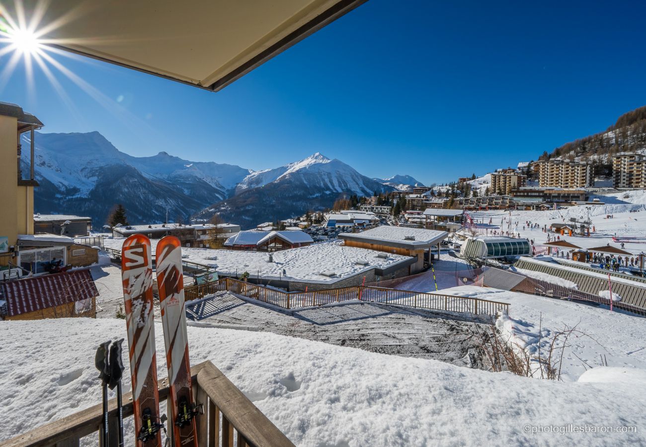 Appartement à Orcières - Appt 4/6 pers avec balcon accès pistes