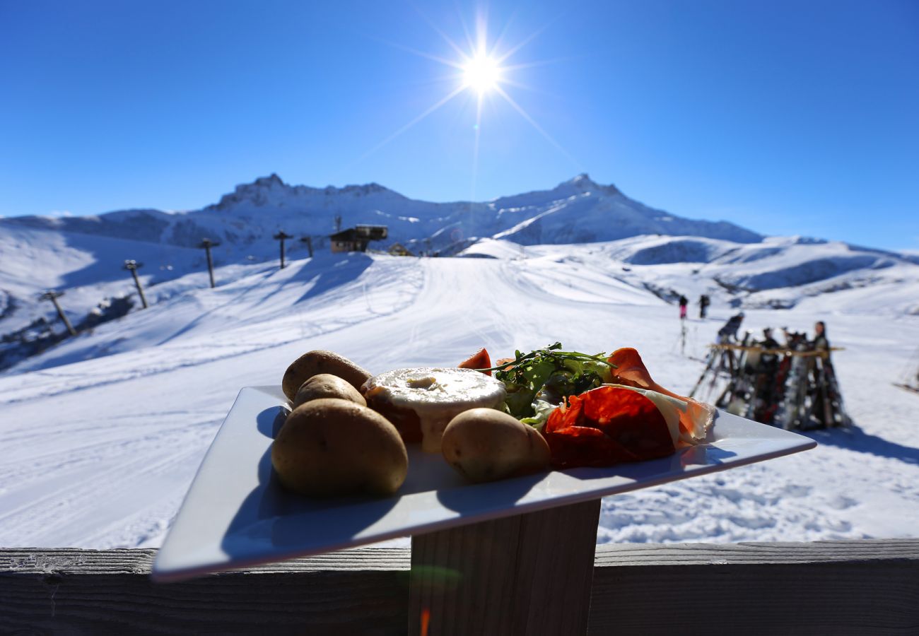 Studio à Doucy - Studio 3 pers vue pistes, remontées mécaniques à 50m