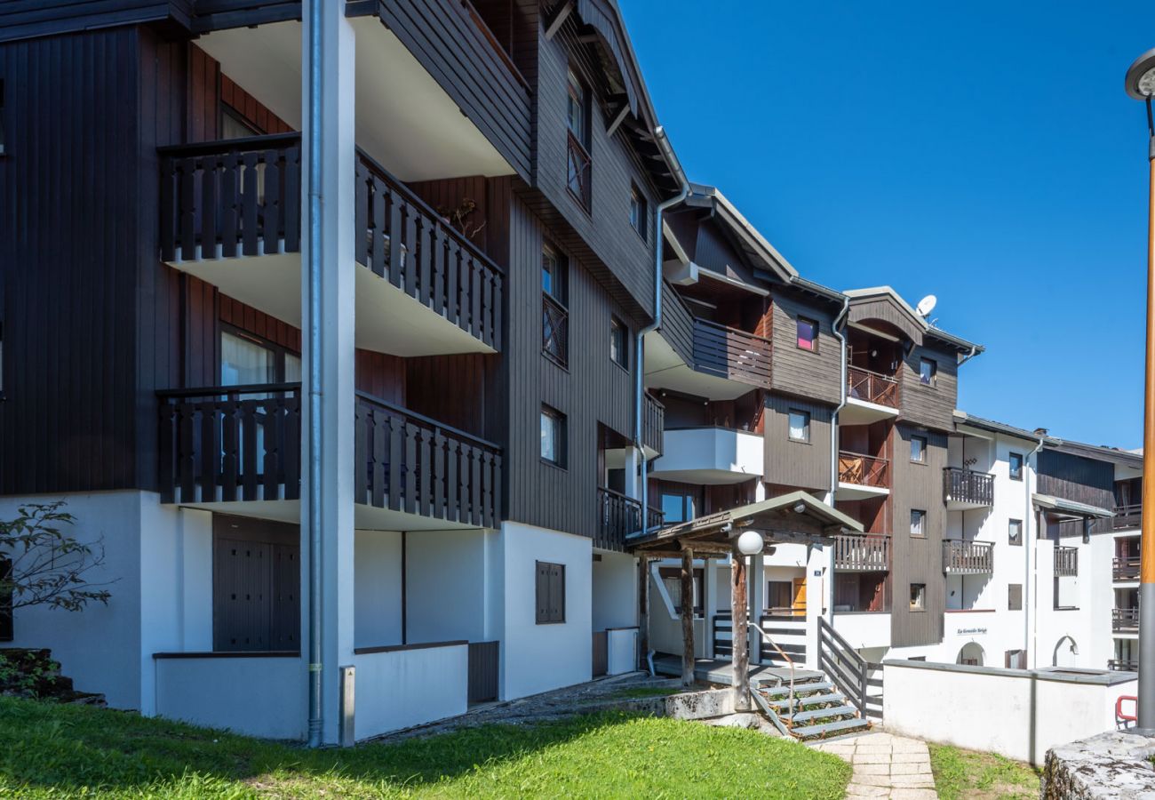 Appartement à Morillon - Appt au pied des pistes 4 pers avec balcon