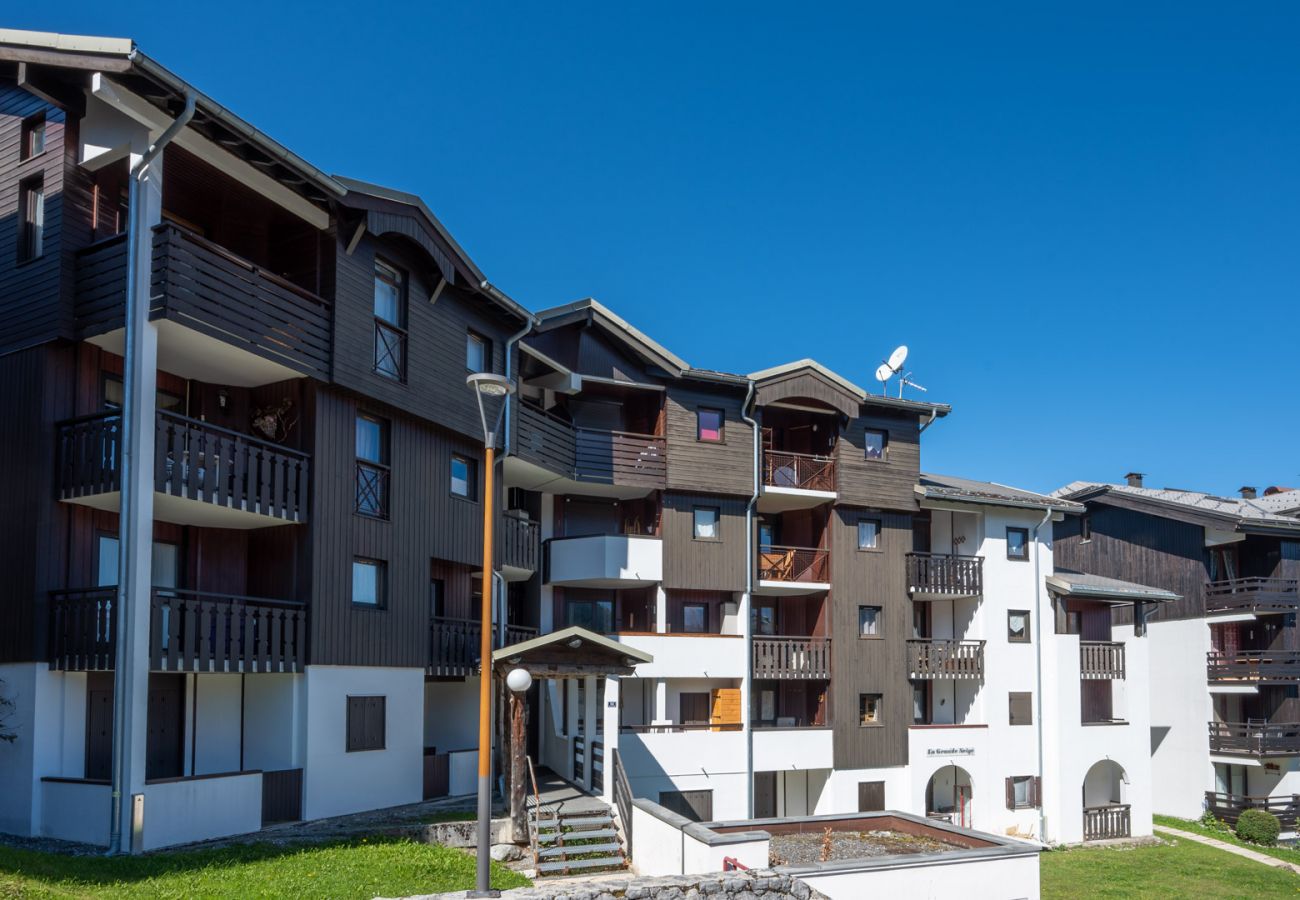 Appartement à Morillon - Appt au pied des pistes 4 pers avec balcon