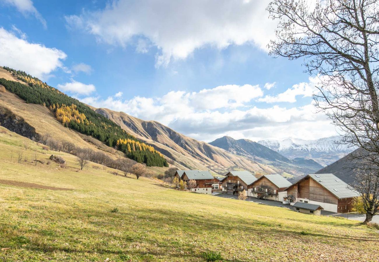 Appartement à Saint-Sorlin-d´Arves - Appt lumineux 4/6 pers, près des pistes, balcon