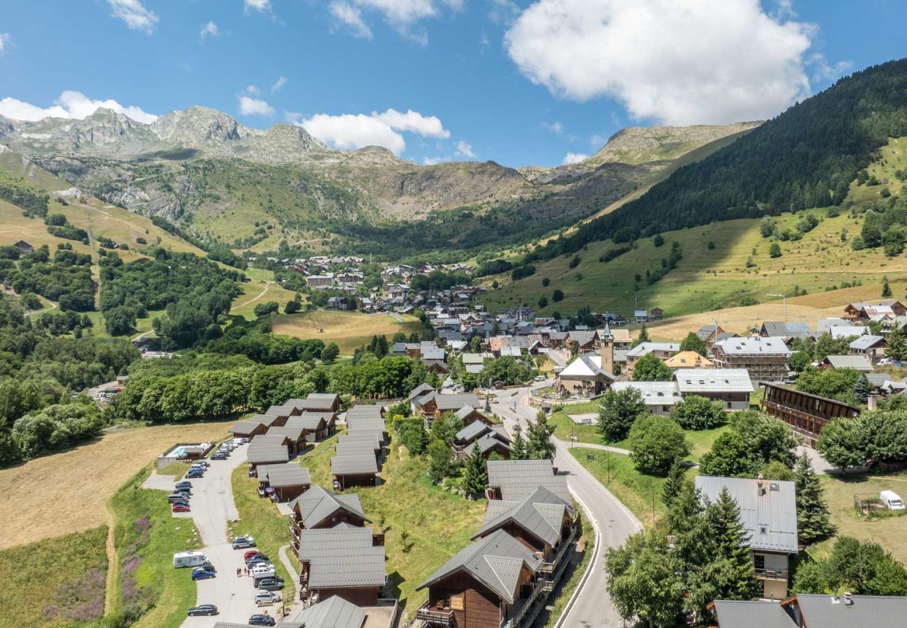 Appartement à Saint-Sorlin-d´Arves - Appt lumineux 4/6 pers, près des pistes, balcon
