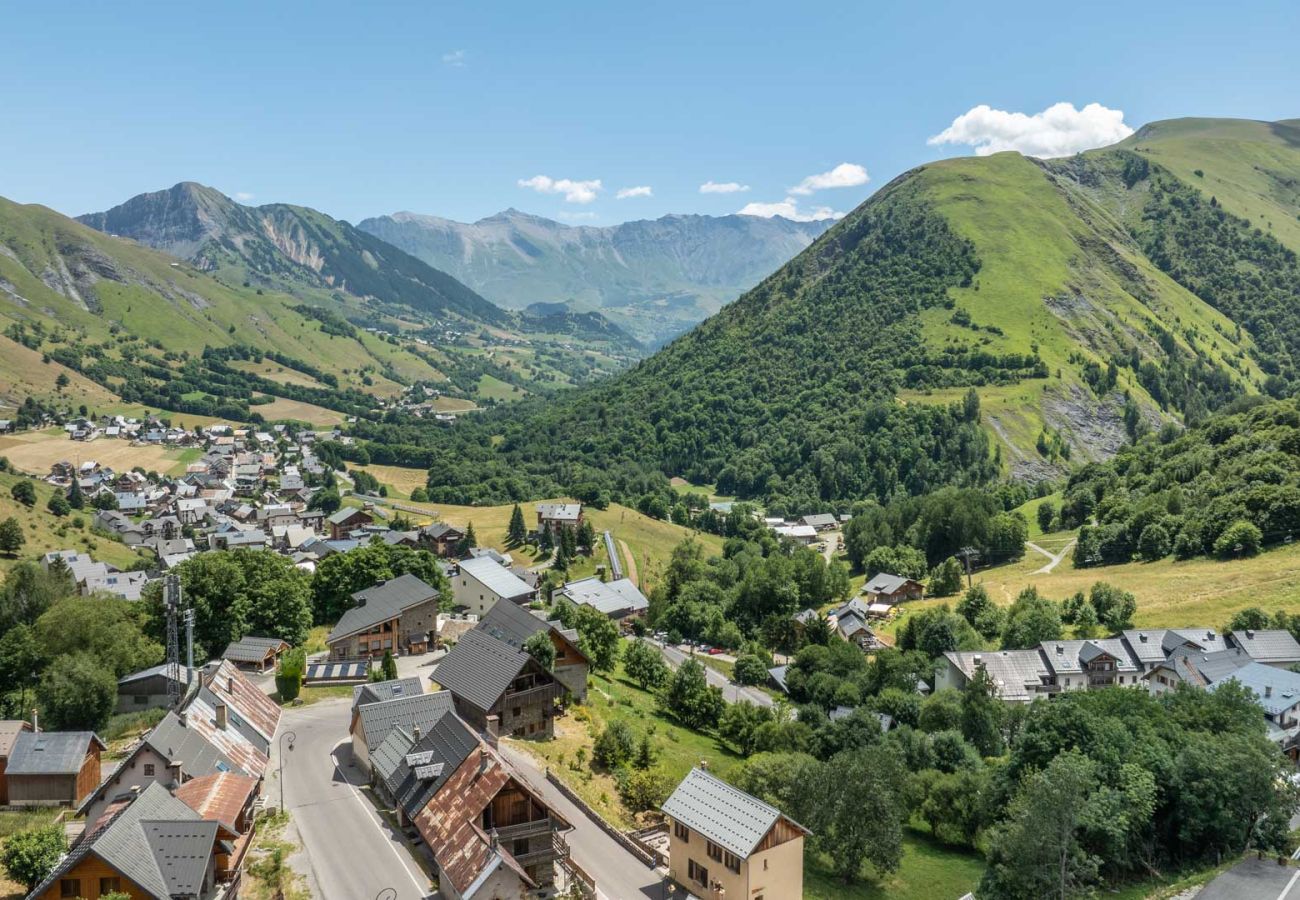 Appartement à Saint-Sorlin-d´Arves - Appt 5 pers, vue montagnes, piscine intérieure