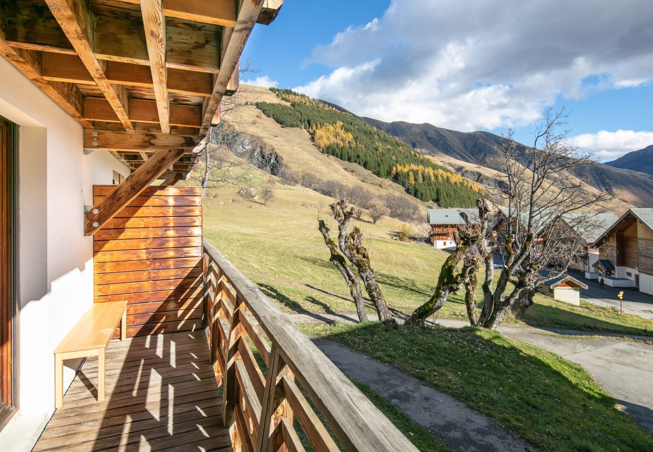 Studio à Saint-Sorlin-d´Arves - Studio moderne 4 pers, balcon, près des pistes