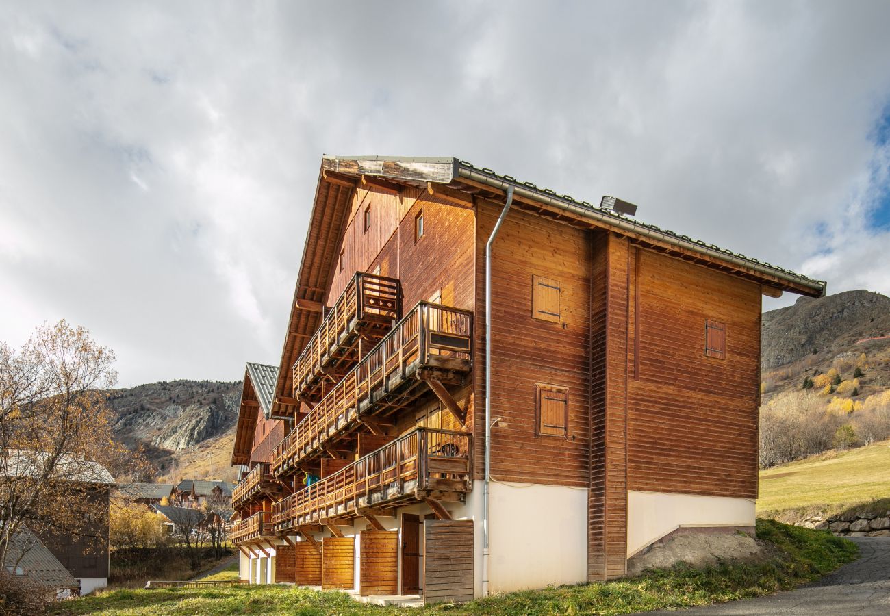 Appartement à Saint-Sorlin-d´Arves - Appt cosy 4 pers avec balcon, près des pistes 