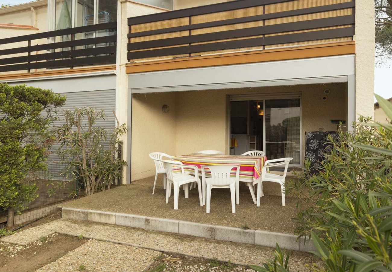 Appartement à Agde - Appt 4 pers, terrasse équipée, piscine, parking