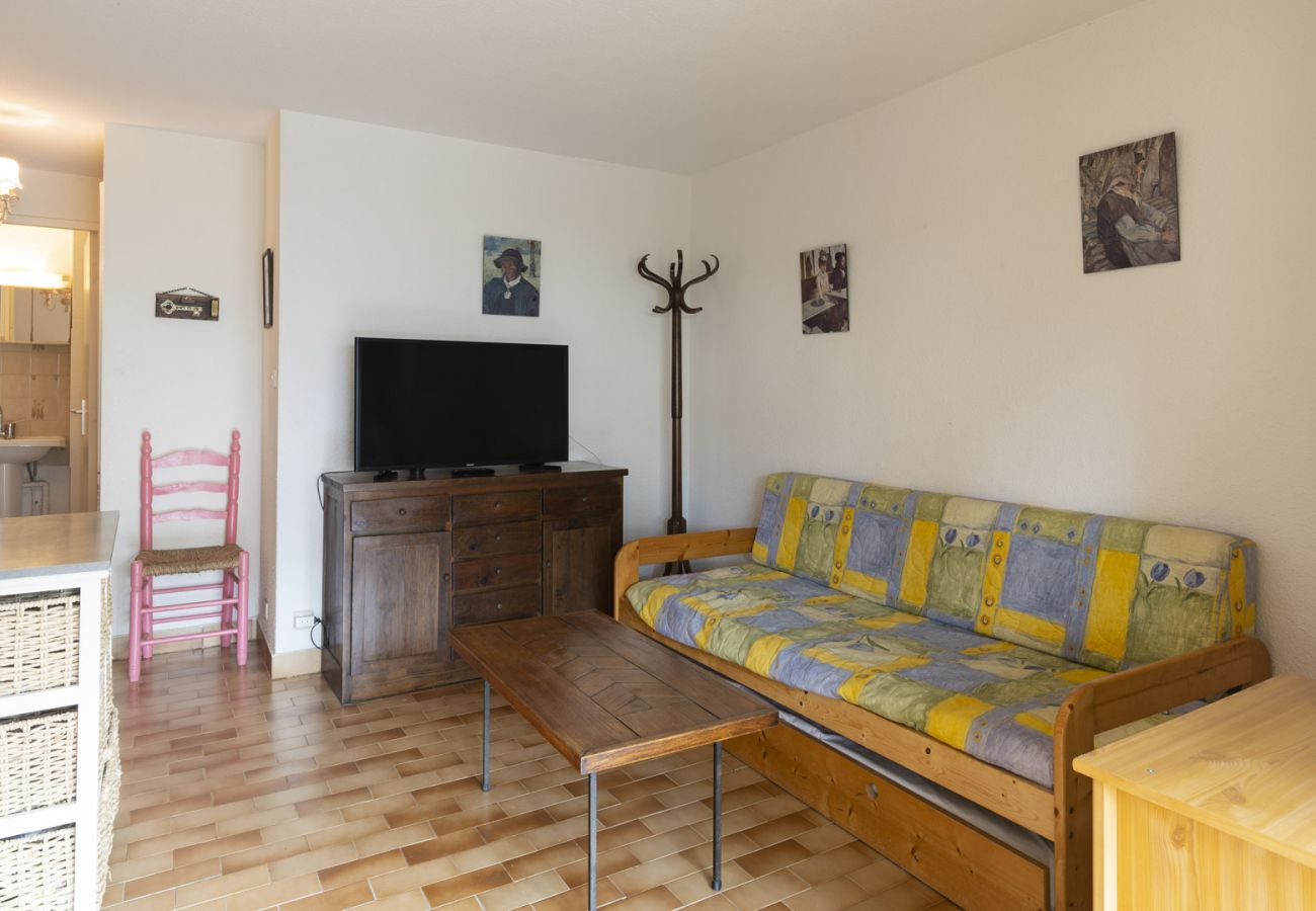 Appartement à Agde - Appt 4 pers, terrasse équipée, piscine, parking