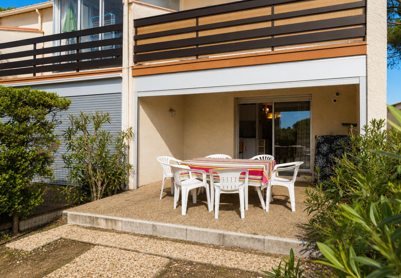 Appartement à Agde - Appt 4 pers, terrasse équipée, piscine, parking