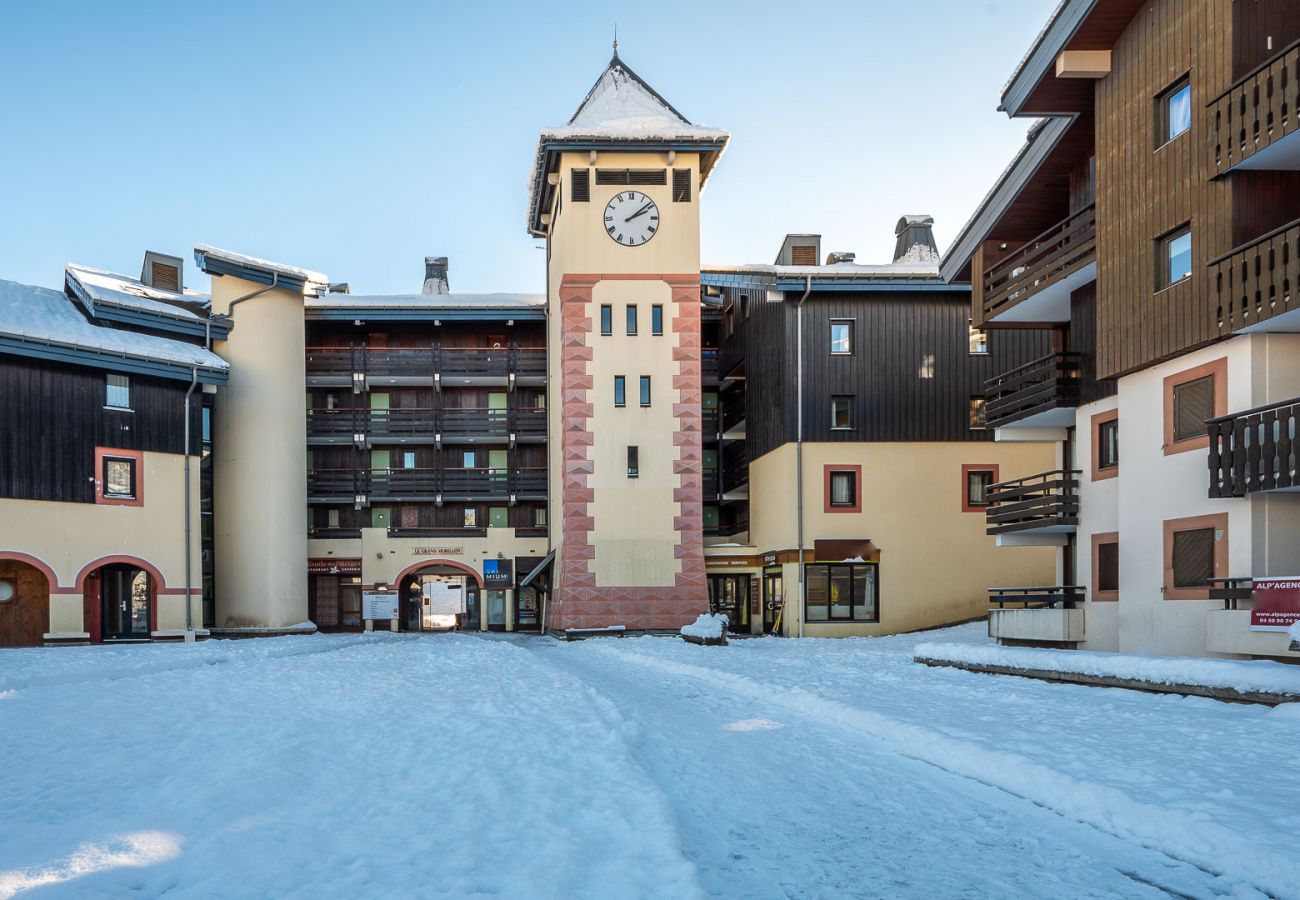 Appartement à Morillon - Appt moderne 5 pers, balcon vue pistes