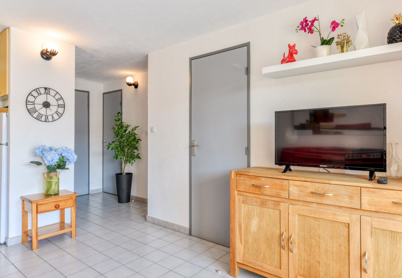 Appartement à Agde - Appt moderne 4 pers, loggia équipée, piscine