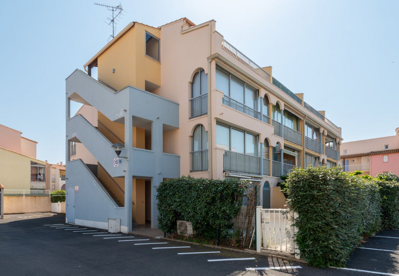 Appartement à Agde - Appt moderne 4 pers, loggia équipée, piscine