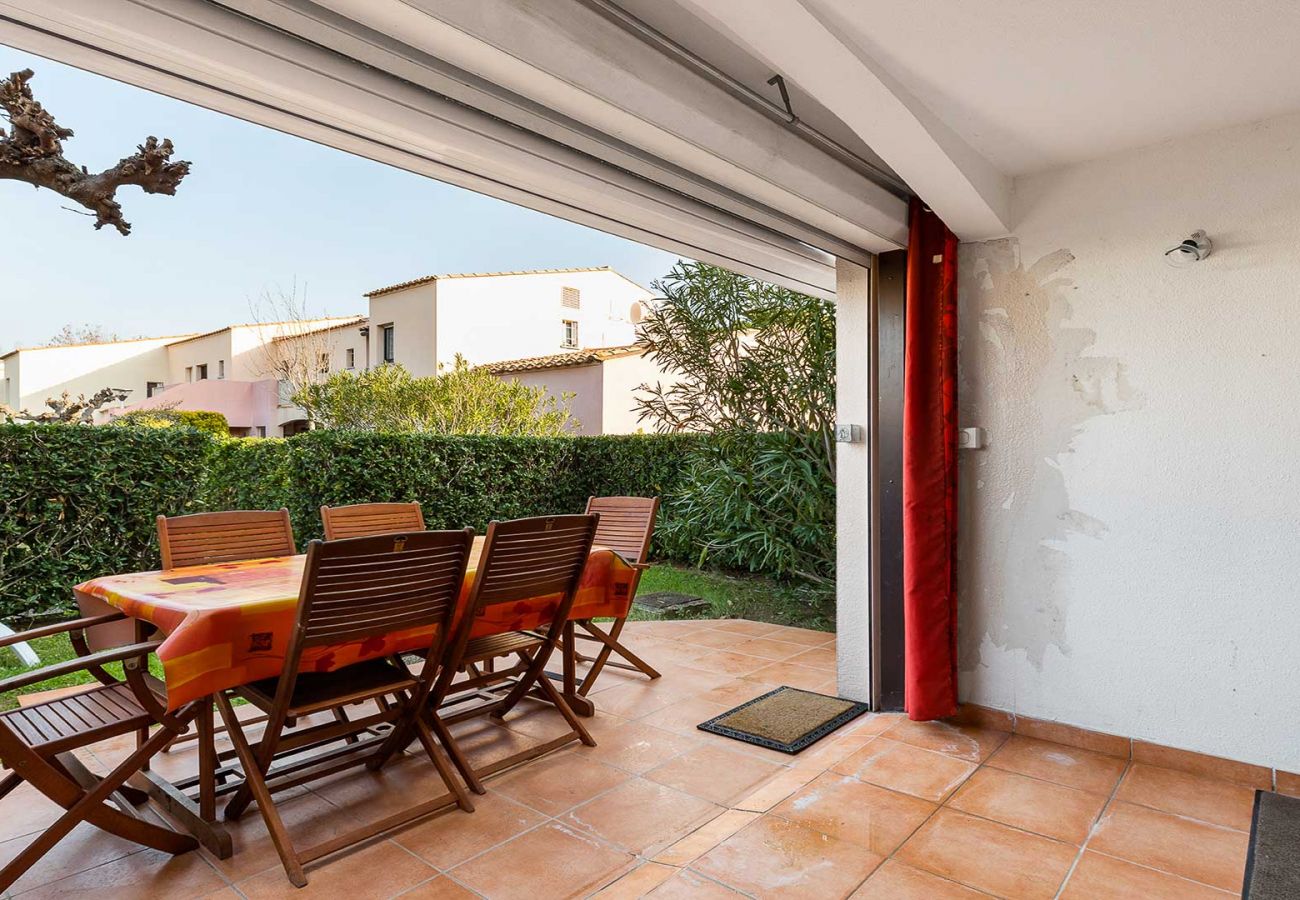 Appartement à Agde - Appt 5 pers, terrasse avec jardin, piscine