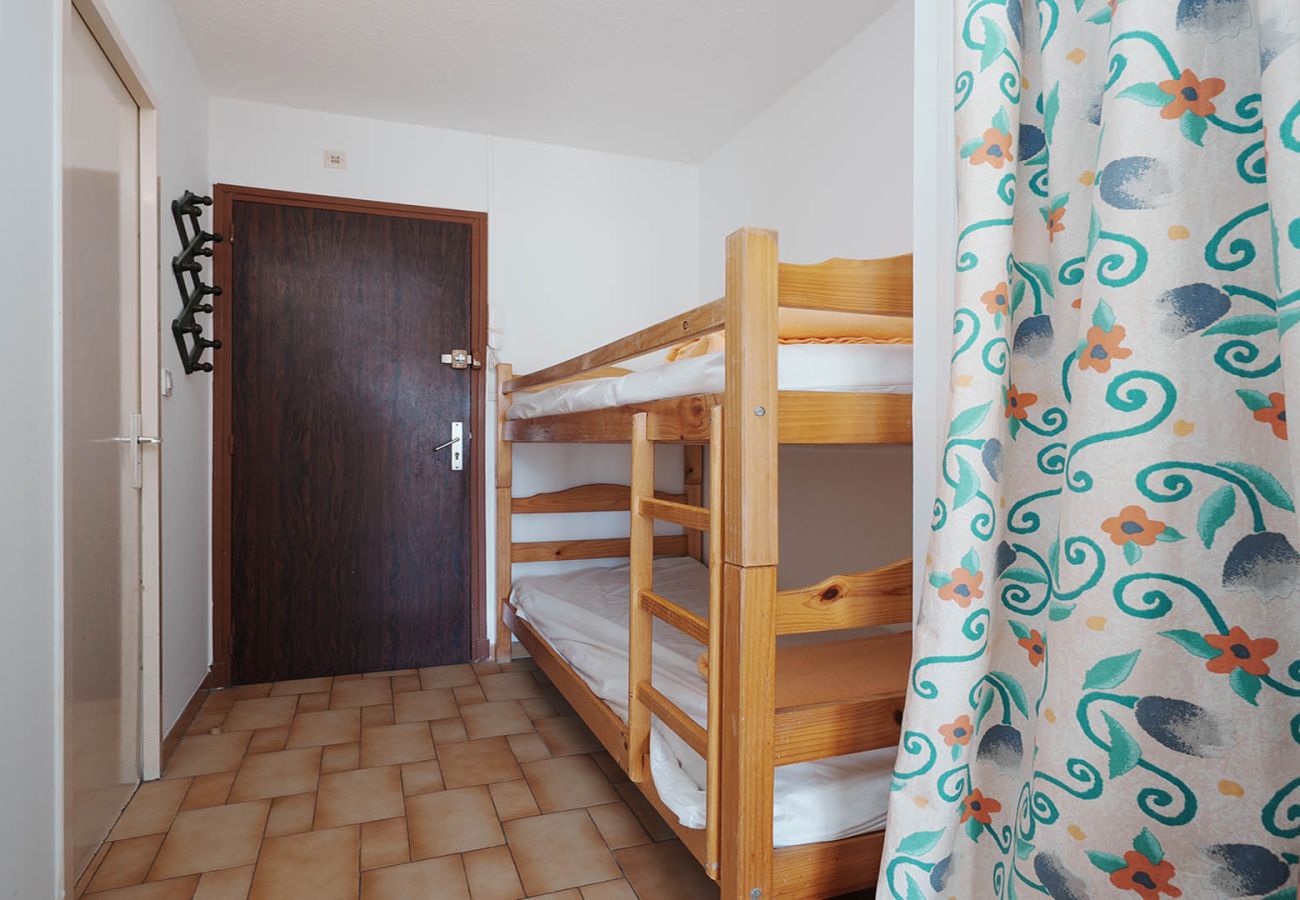 Studio à Agde - Studio vue mer 4 pers, loggia équipée, plage à 50m