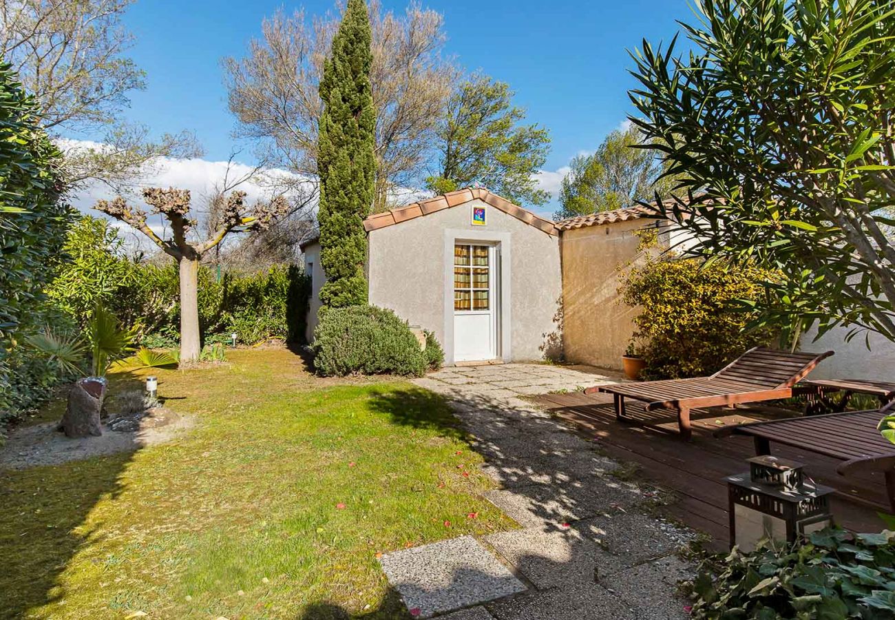 Maison à Agde - Maison moderne 5 pers, terrasse, piscine