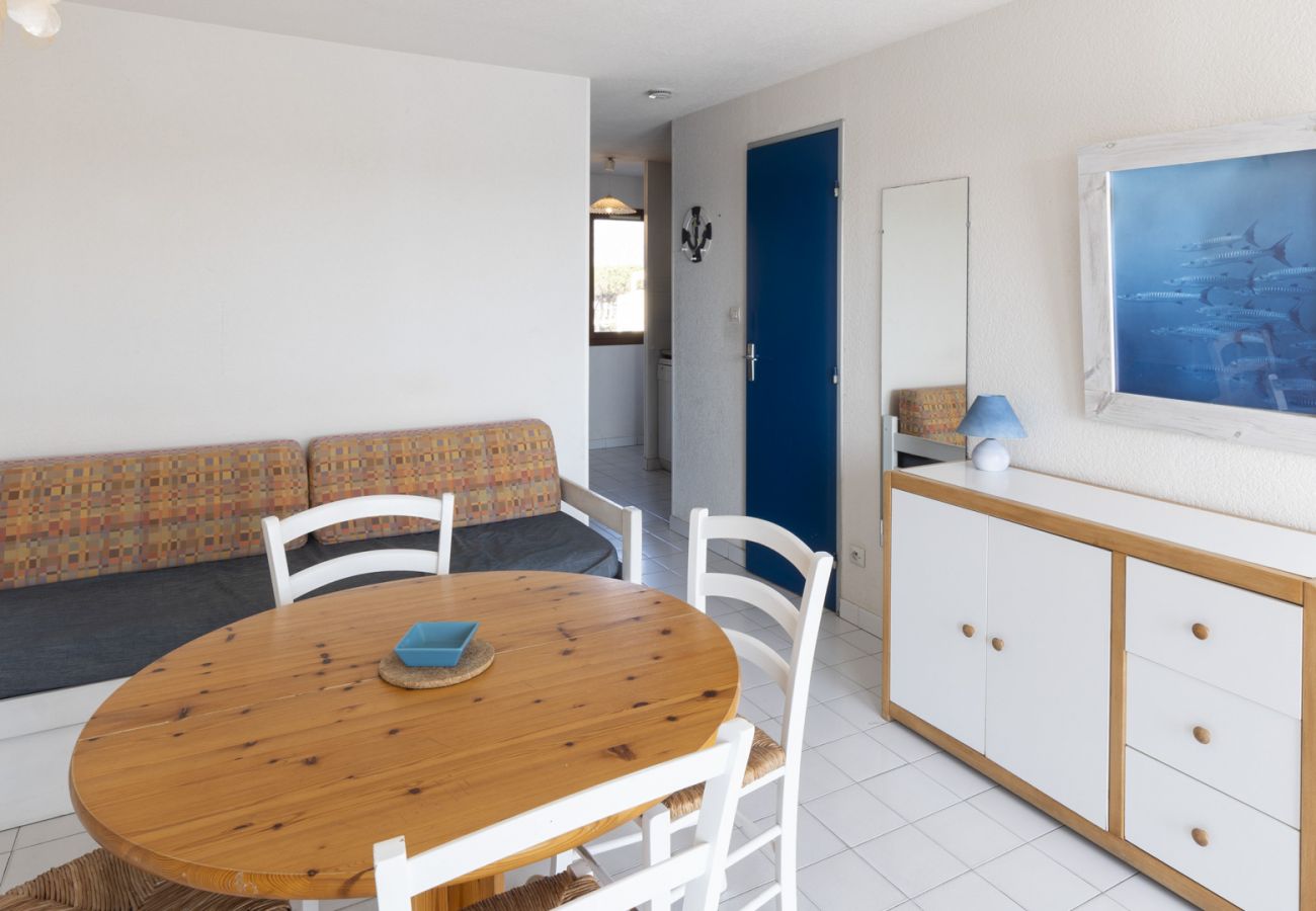 Appartement à Agde - Appt 6 pers vue lagon, balcon, piscine, parking