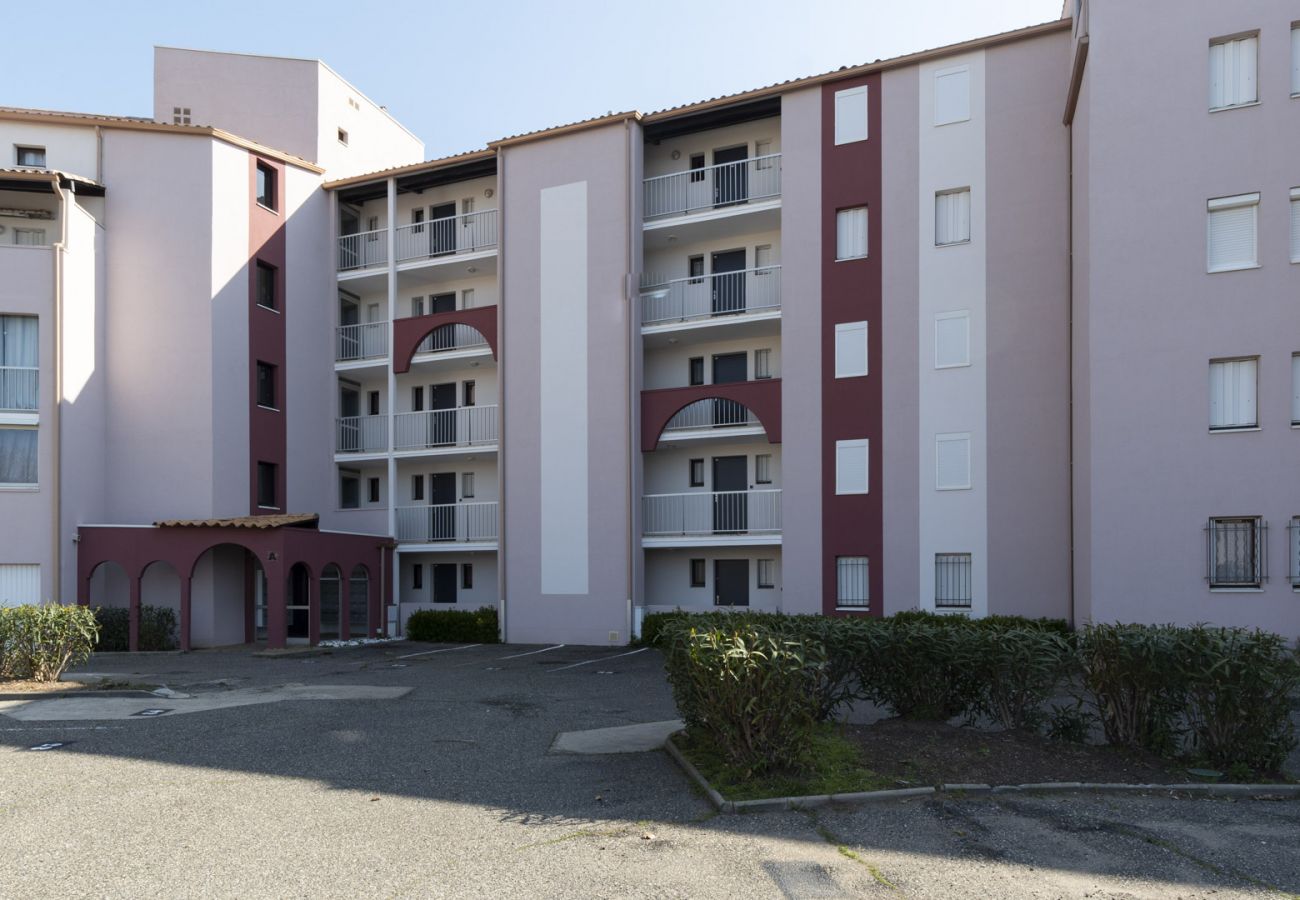 Appartement à Agde - Appt 6 pers vue lagon, balcon, piscine, parking