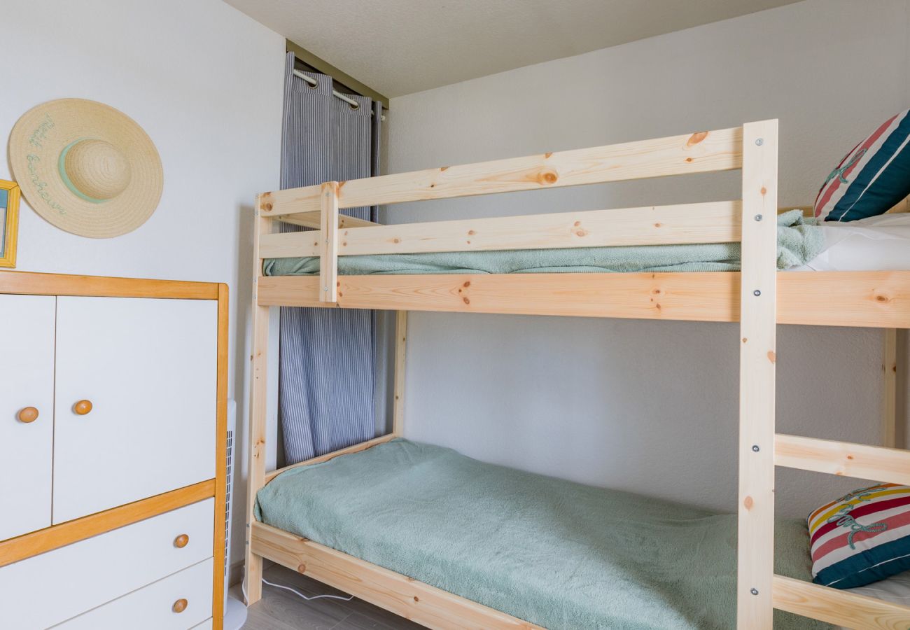 Appartement à Agde - Appt 6 pers vue lagon, balcon, piscine, parking
