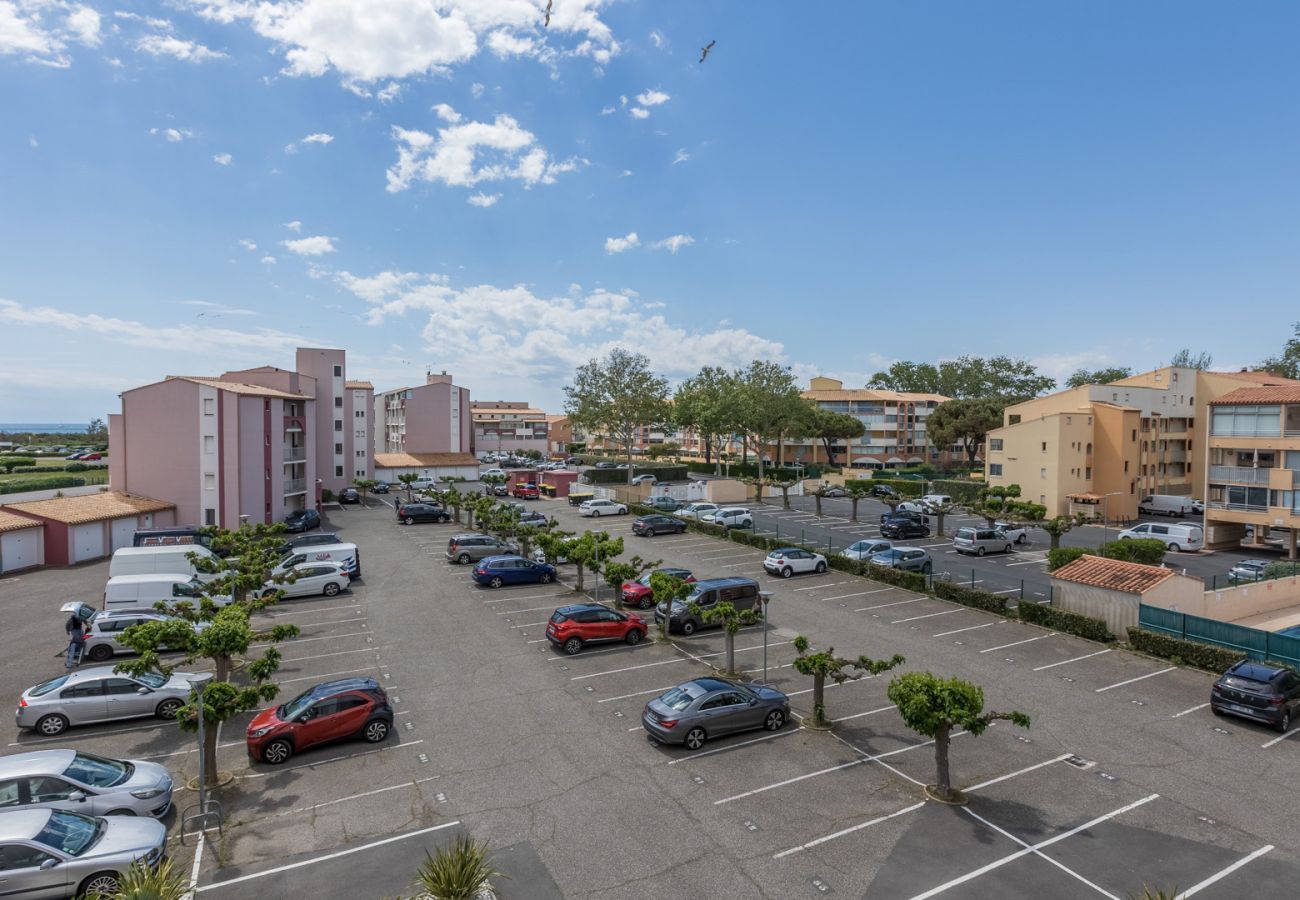Appartement à Agde - Appt 6 pers vue lagon, balcon, piscine, parking
