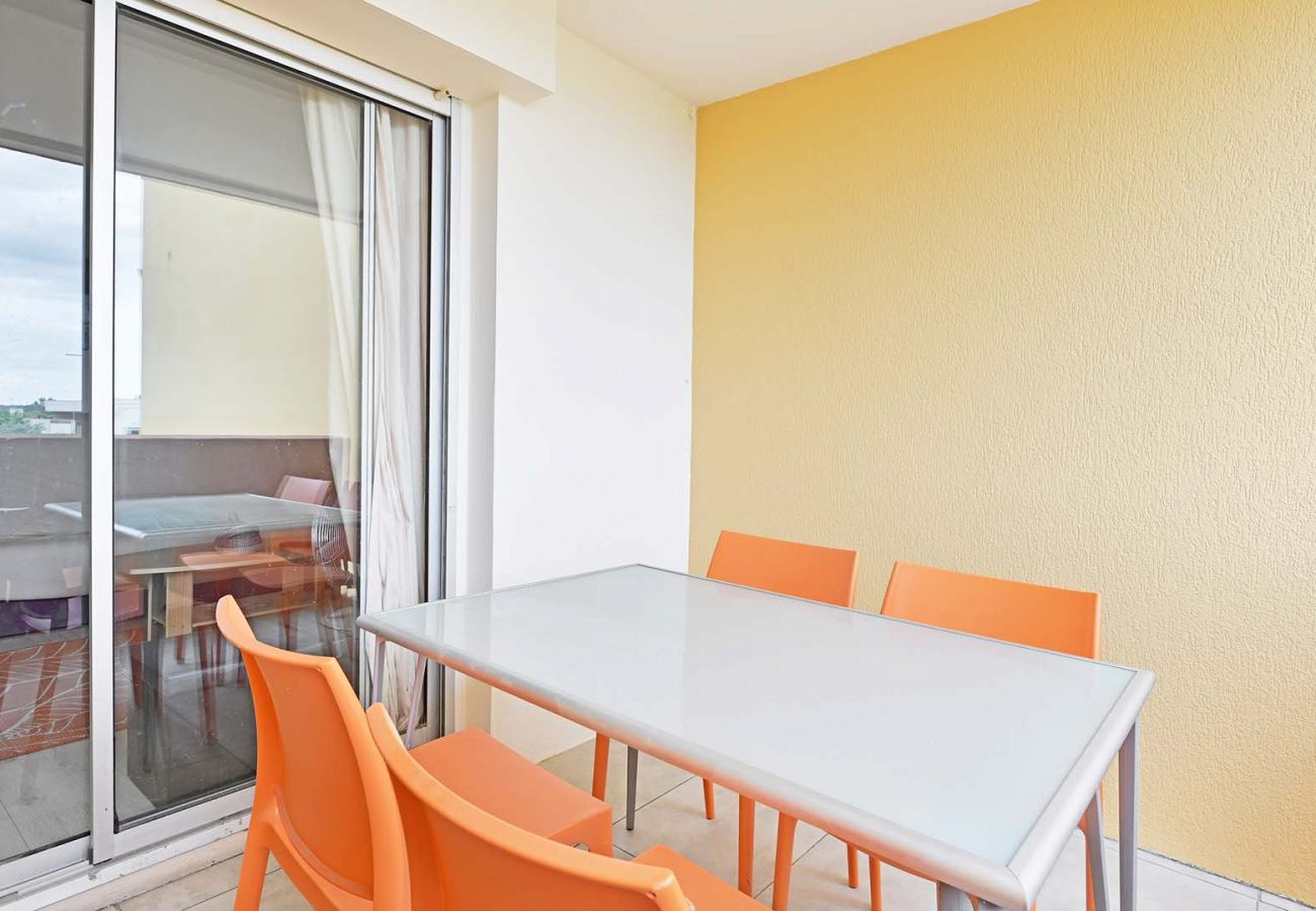 Appartement à Agde - Appt moderne 4 pers, terrasse, près de la plage