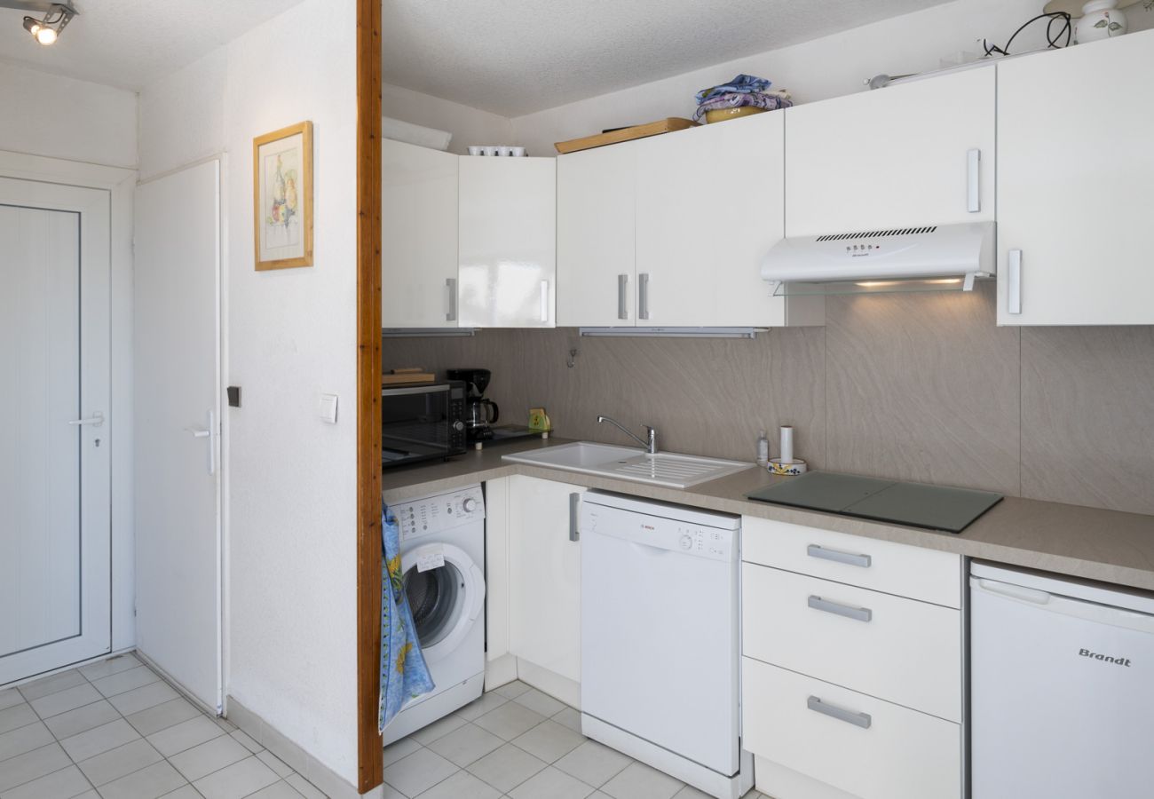 Appartement à Agde - Appt 4 pers, vue jardin, terrasse, parking privé