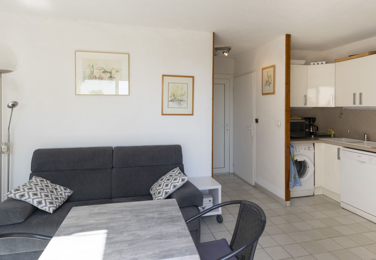 Appartement à Agde - Appt 4 pers, vue jardin, terrasse, parking privé