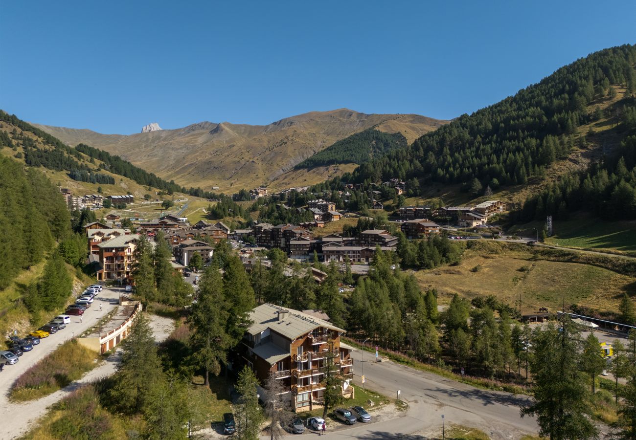 Appartement à Allos - Appt 4/6 pers au pied des pistes, piscine chauffée