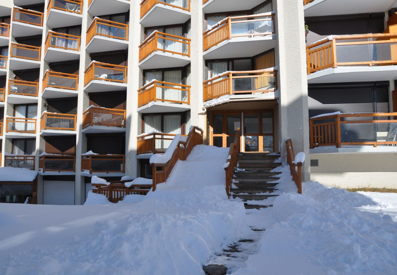 Appartement à Les Deux Alpes - Appt chaleureux 4/6 pers, balcon exposé sud