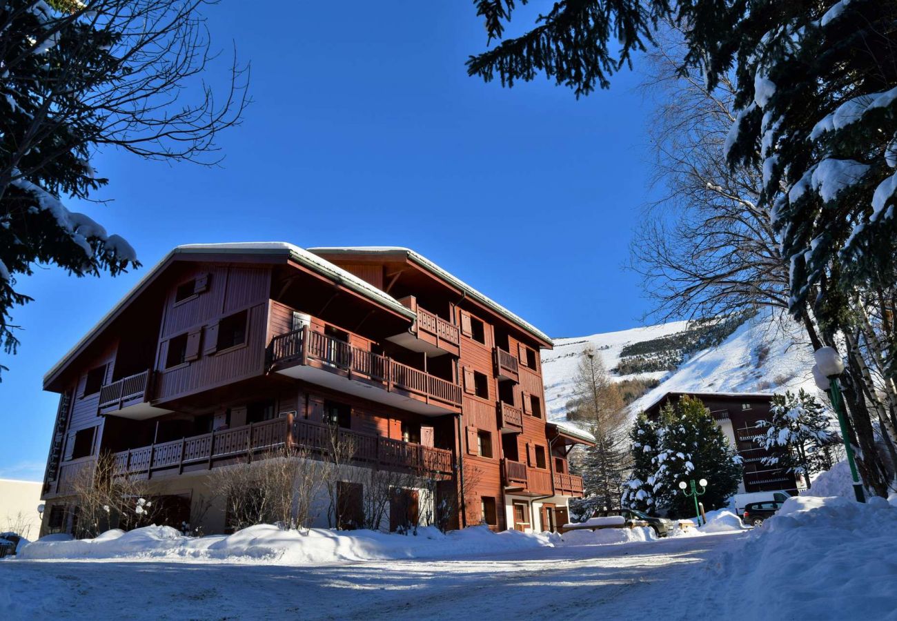 Appartement à Les Deux Alpes - Appt spacieux 8 pers, balcon vue montagne