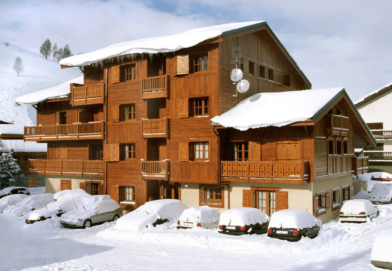 Appartement à Les Deux Alpes - Appt spacieux 8 pers, balcon vue montagne