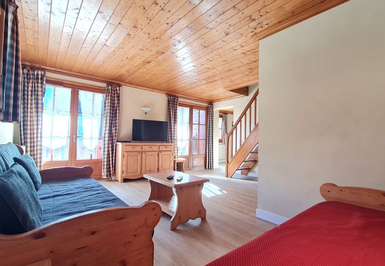 Appartement à Les Deux Alpes - Appt spacieux 8 pers, balcon vue montagne