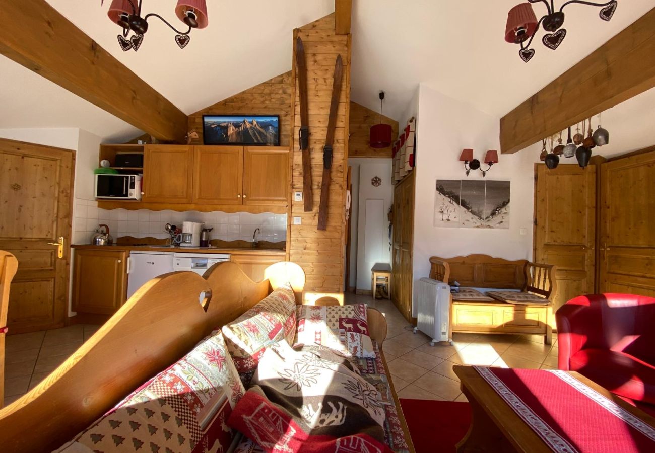 Appartement à Les Deux Alpes - Appt en montagne 6 pers, balcon, près des pistes