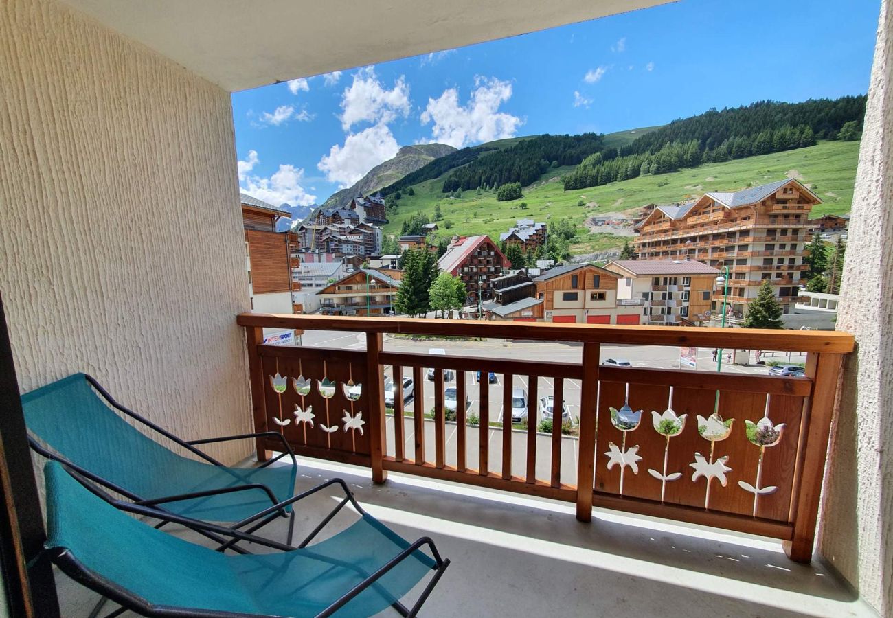 Studio à Les Deux Alpes - Studio spacieux 4 pers, balcon, près des pistes