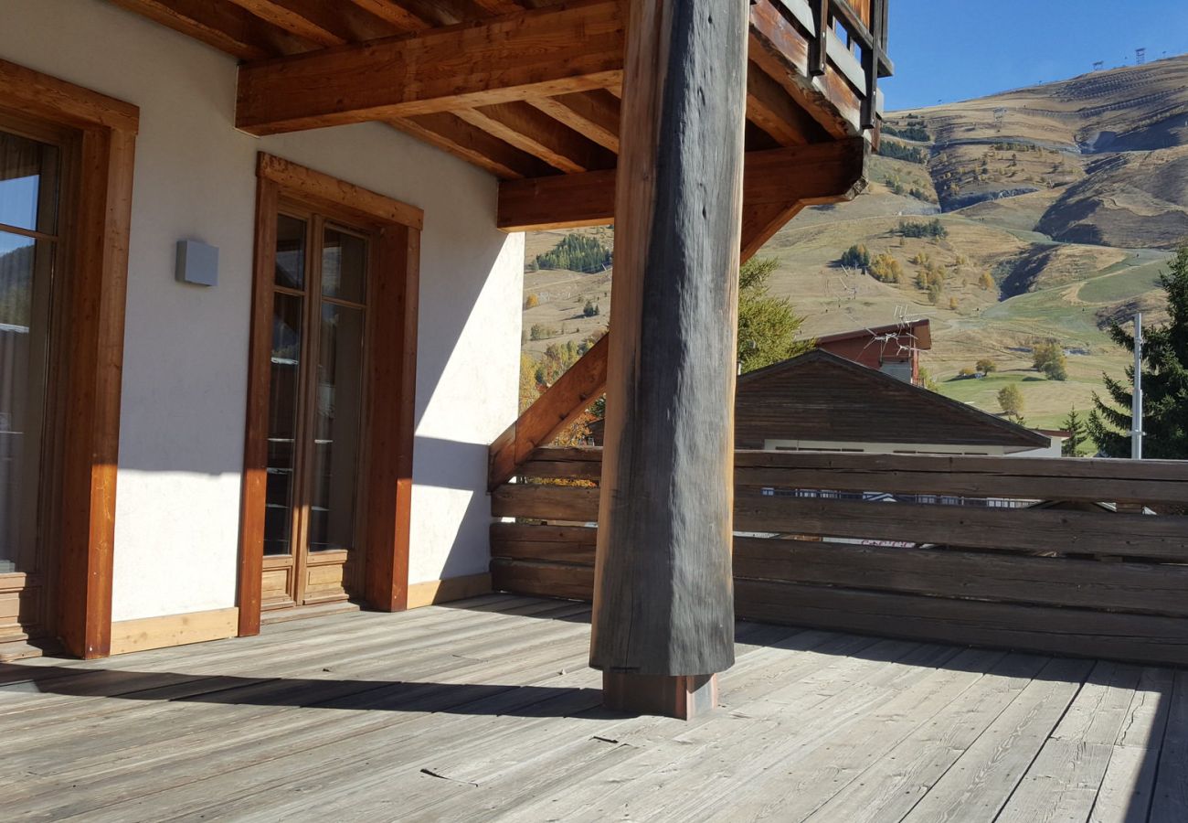 Appartement à Les Deux Alpes - Bel appt 8 pers avec grande terrasse