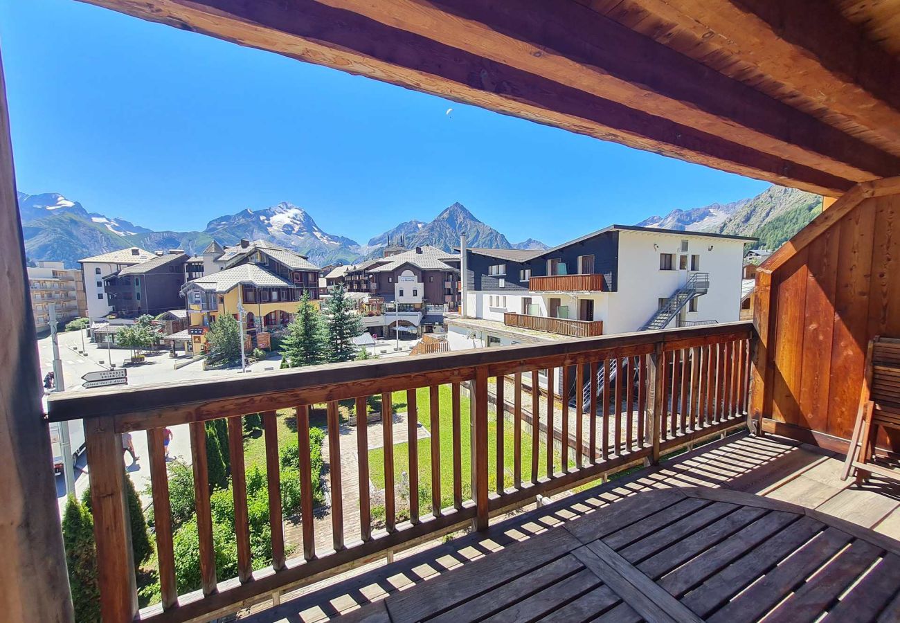 Appartement à Les Deux Alpes - Appt 8 pers, terrasse  vue montagne