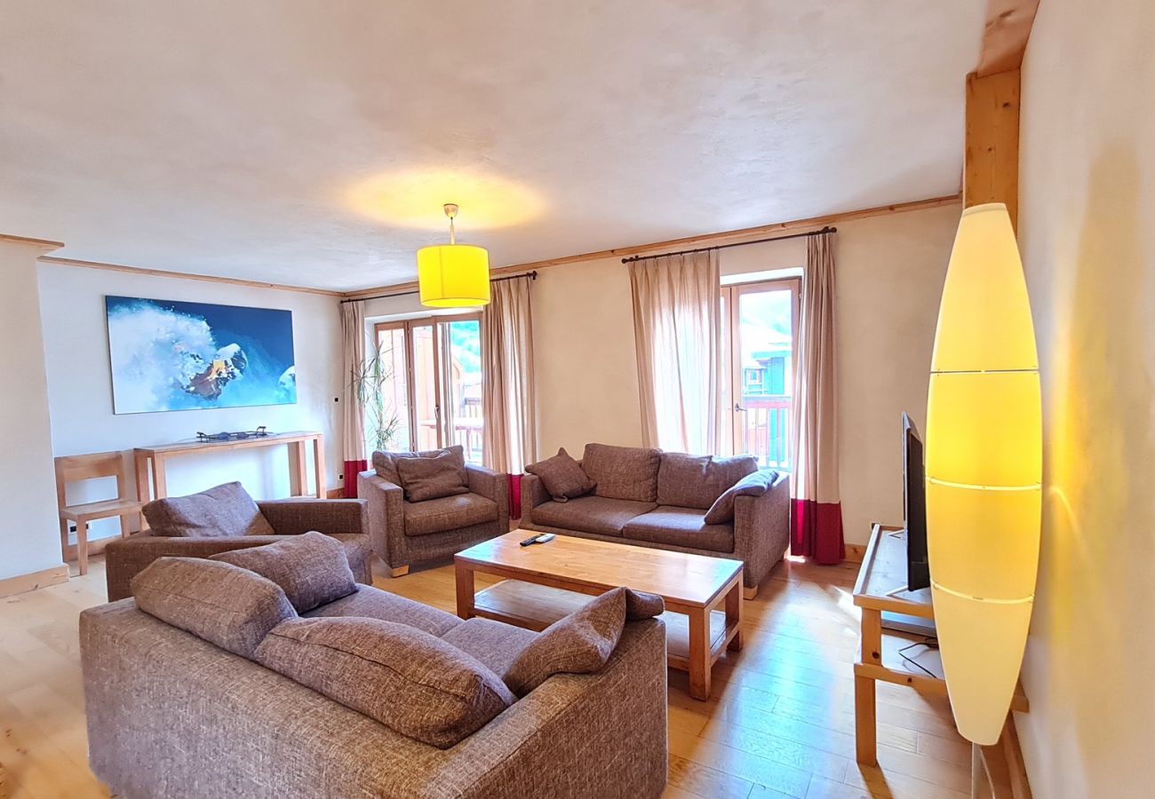 Appartement à Les Deux Alpes - Superbe appt 8 pers vue montagne