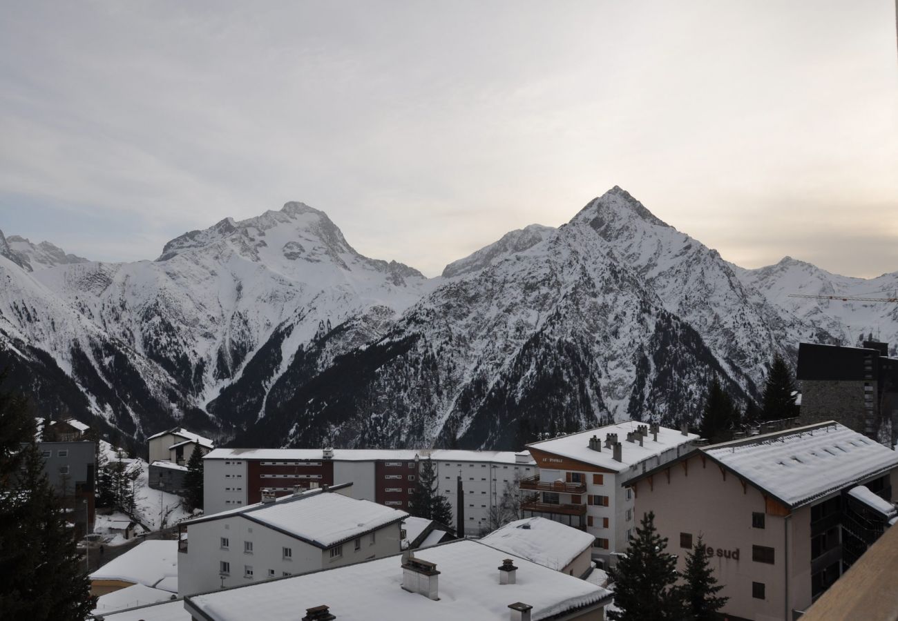 Appartement à Les Deux Alpes - Appart vue montagne 4/6 pers, télésiège à 50m