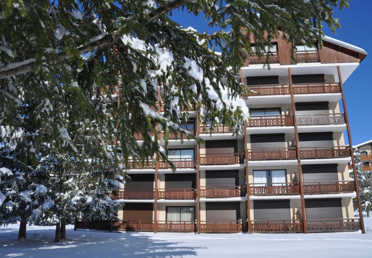 Appartement à Les Deux Alpes - Appt proche des pistes, 4/6 pers, balcon expo sud