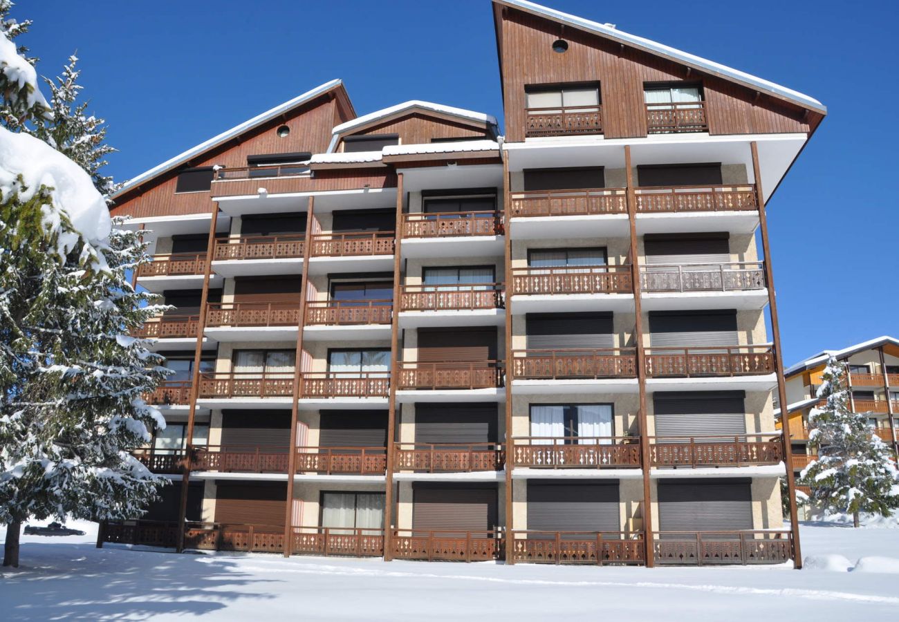 Appartement à Les Deux Alpes - Appt proche des pistes, 4/6 pers, balcon expo sud