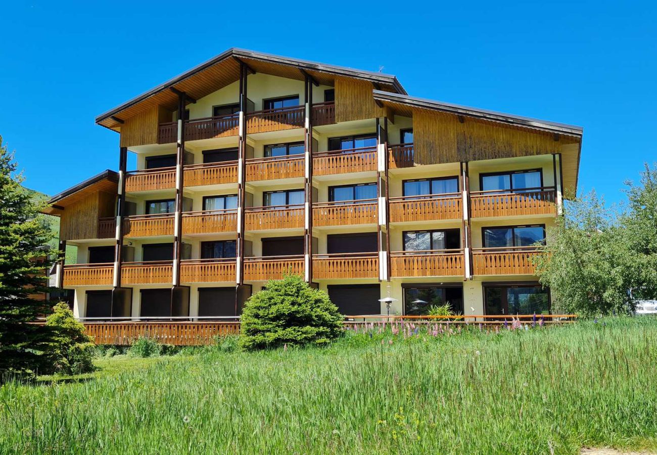 Studio à Les Deux Alpes - Studio 4 pers au bord des pistes, vue montagnes