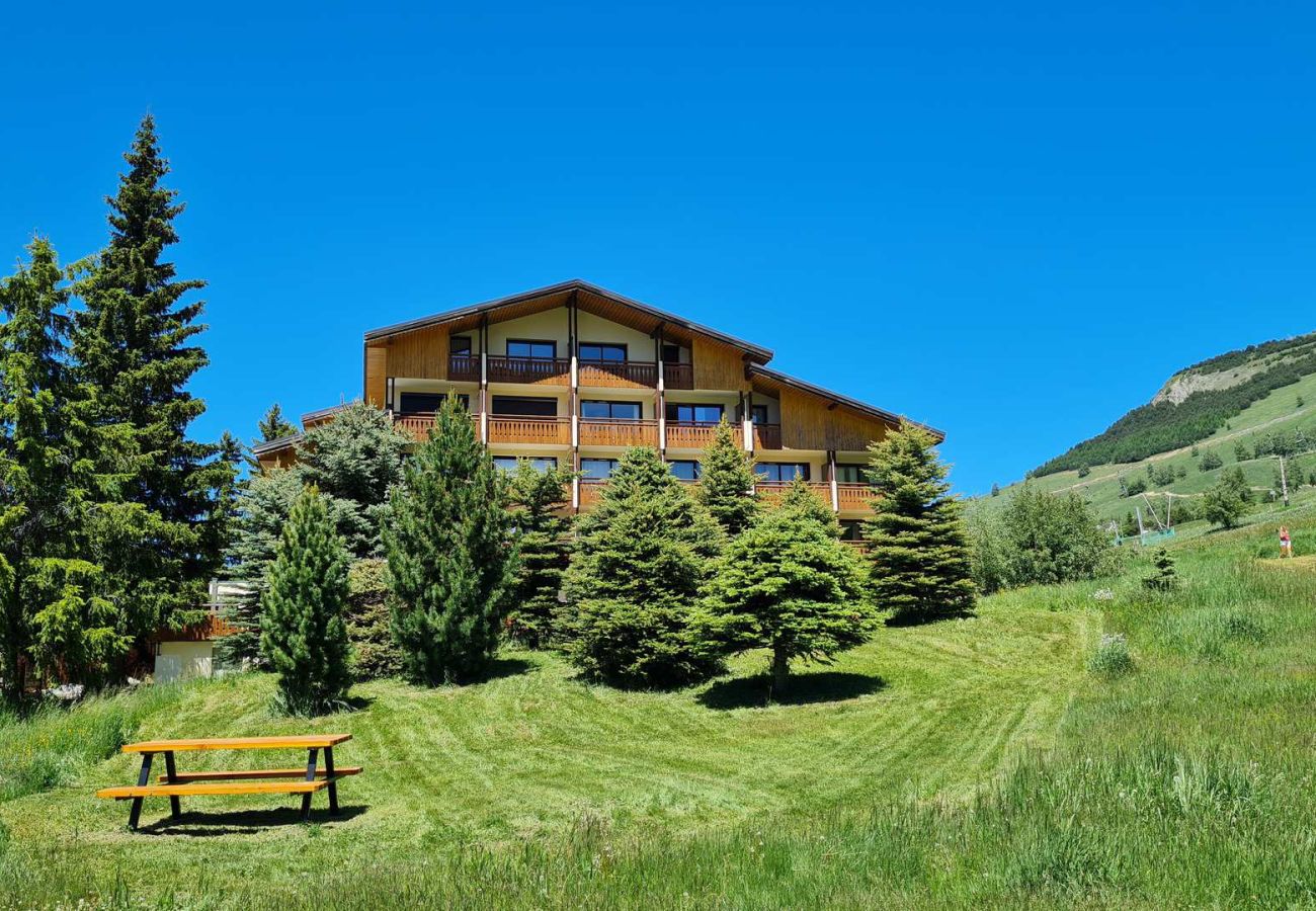 Studio à Les Deux Alpes - Studio 4 pers au bord des pistes, vue montagnes