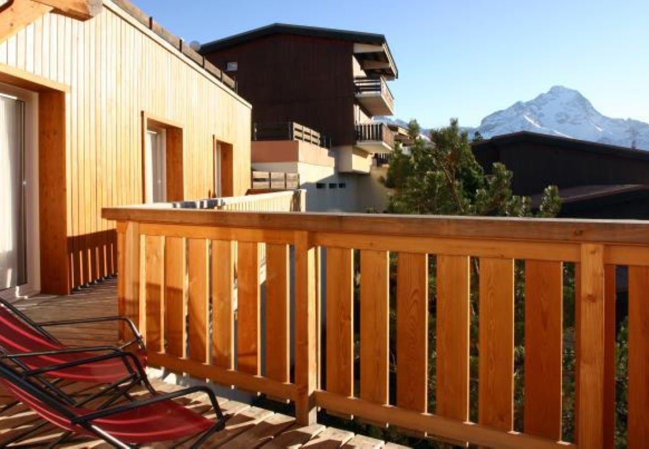 Appartement à Les Deux Alpes - Appt spacieux 10 pers, balcon vue montagne