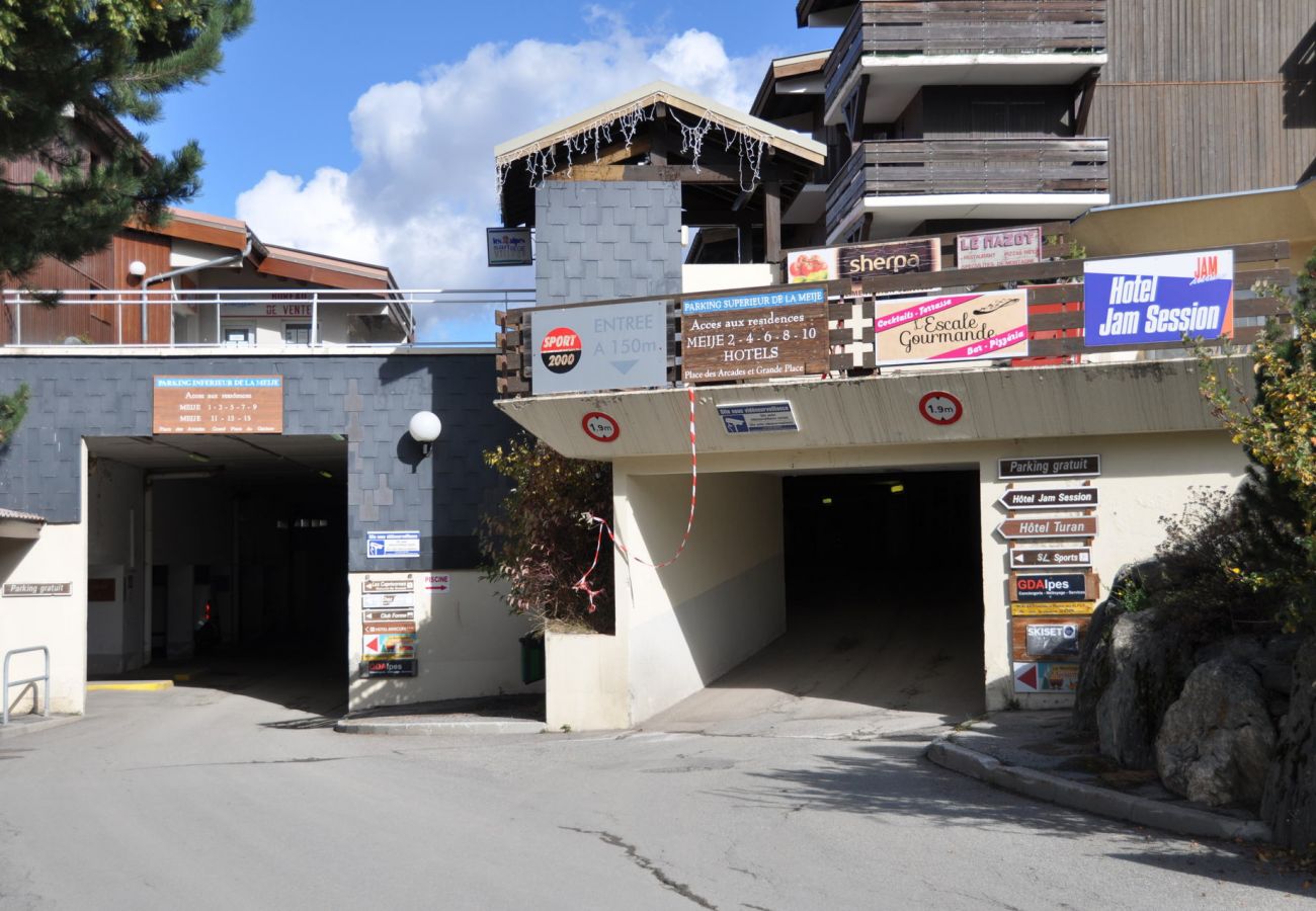 Studio à Les Deux Alpes - Studio près des pistes 4 pers avec balcon