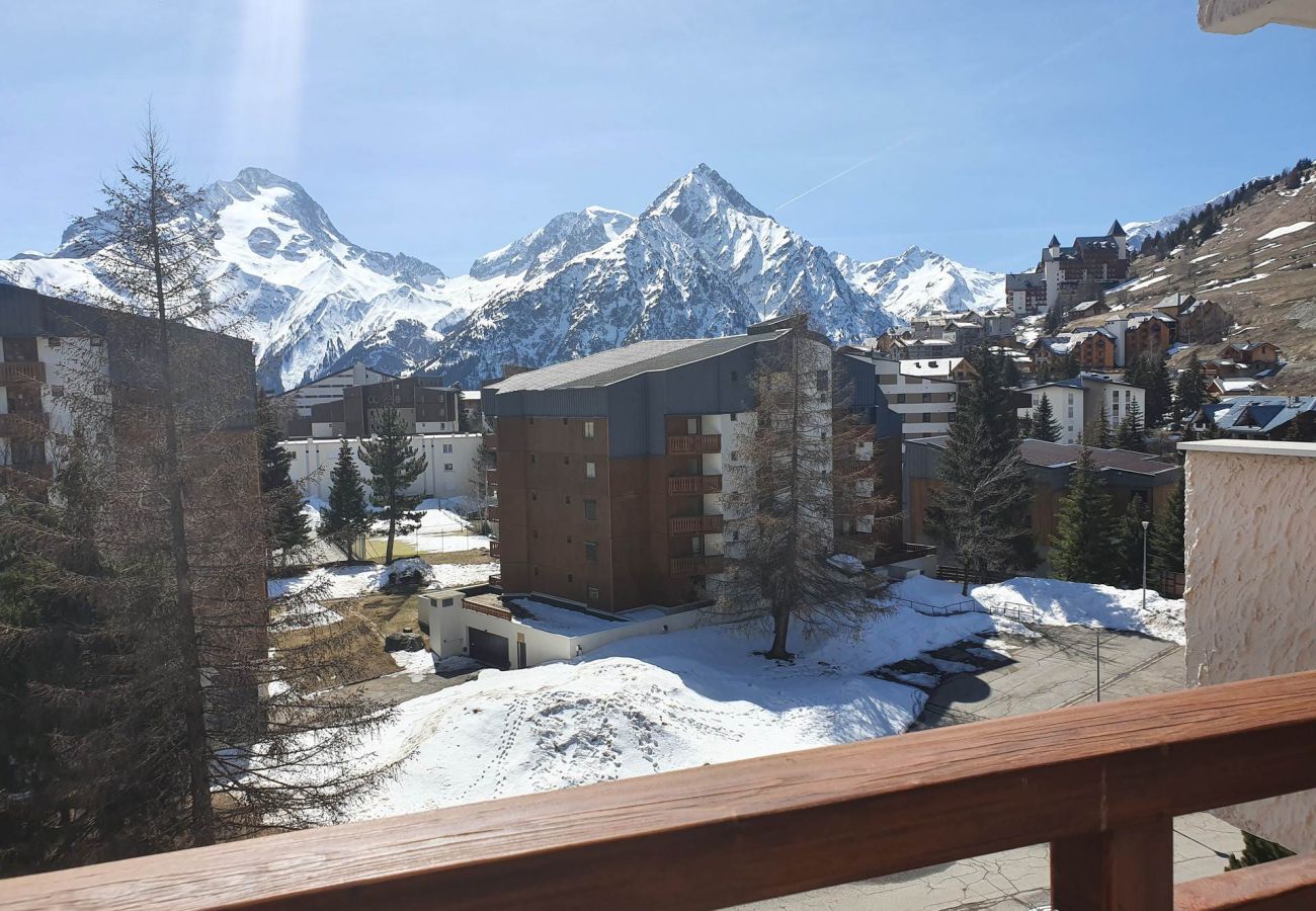 Studio à Les Deux Alpes - Studio belle vue 4 pers, balcon expo sud