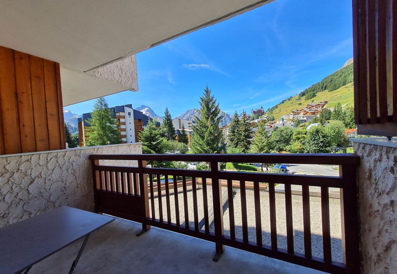 Studio à Les Deux Alpes - Studio rénové 4 pers, balcon, près des pistes