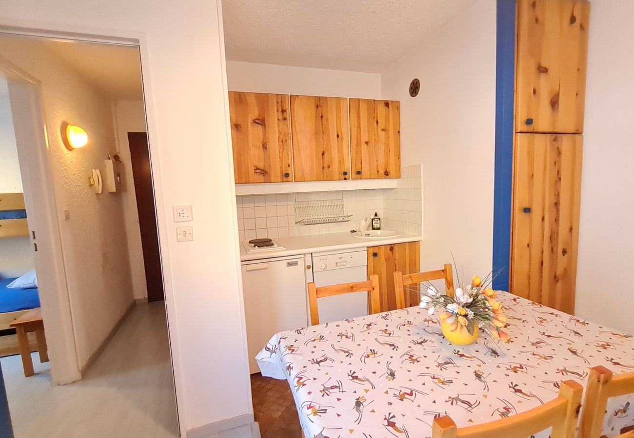 Studio à Les Deux Alpes - Studio cabine 4 pers, balcon, près des pistes