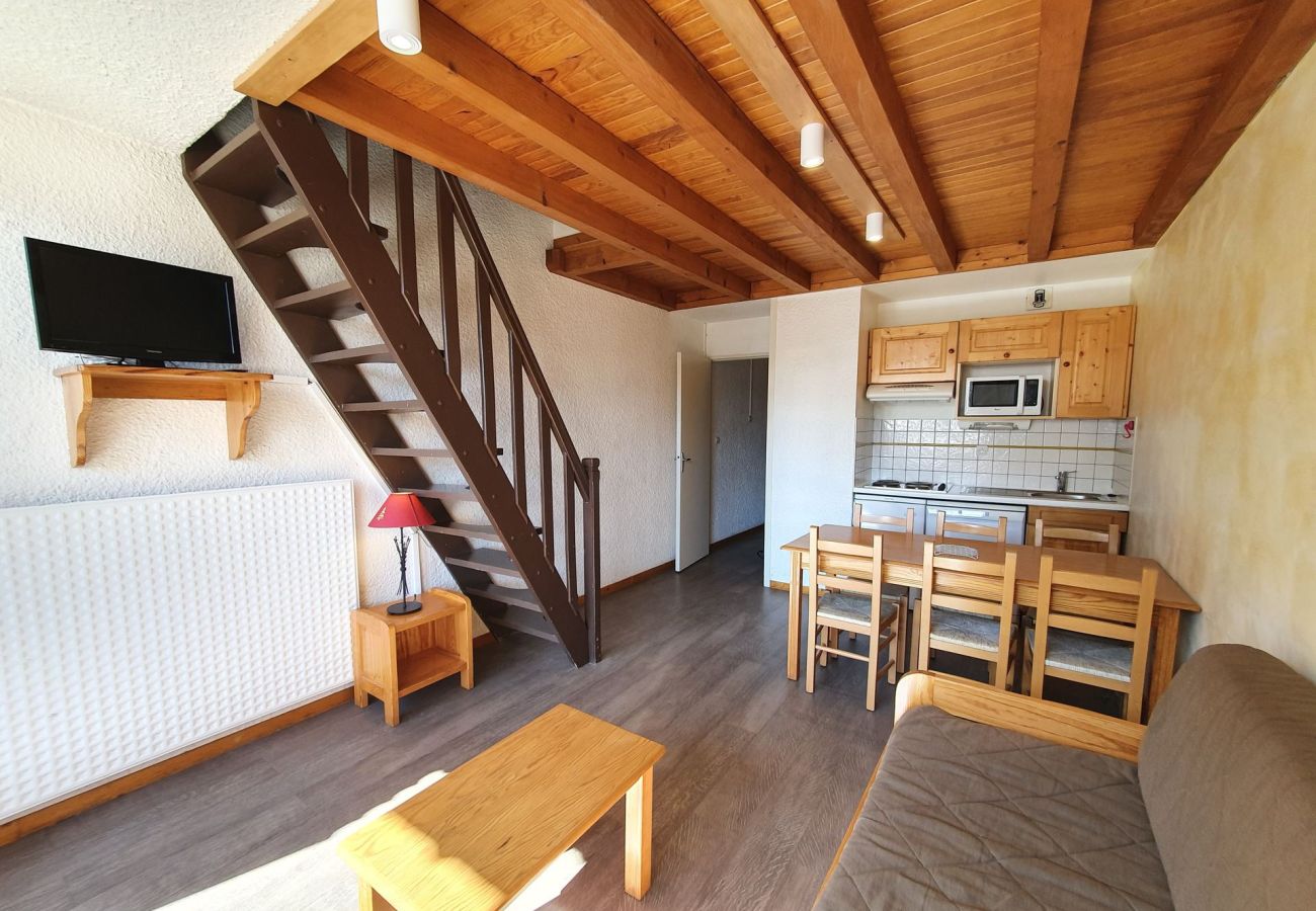 Appartement à Les Deux Alpes - Appt duplex 4/6 pers, balcon expo sud