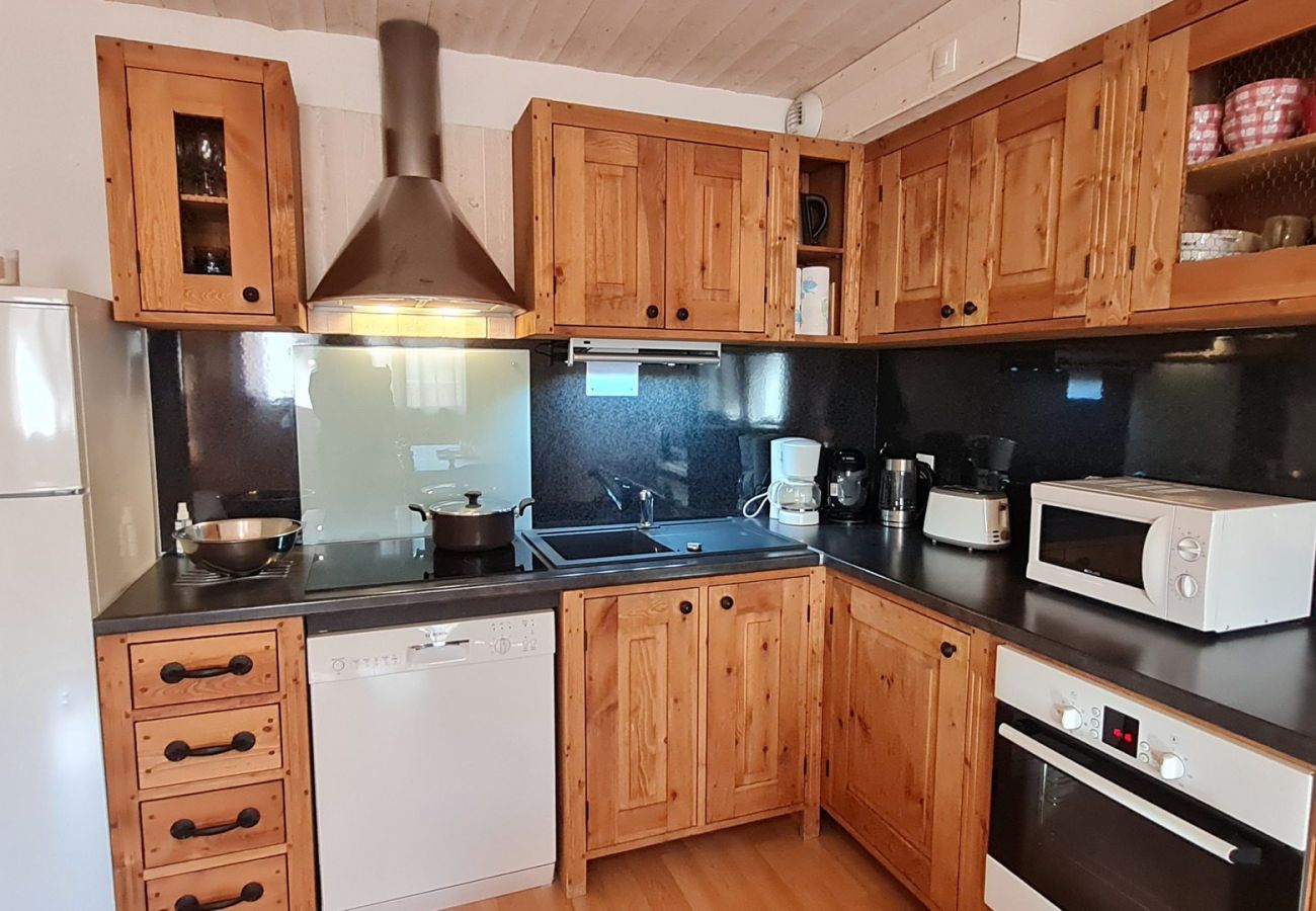 Appartement à Les Deux Alpes - Appt chaleureux 8 pers, télésiège à 100m