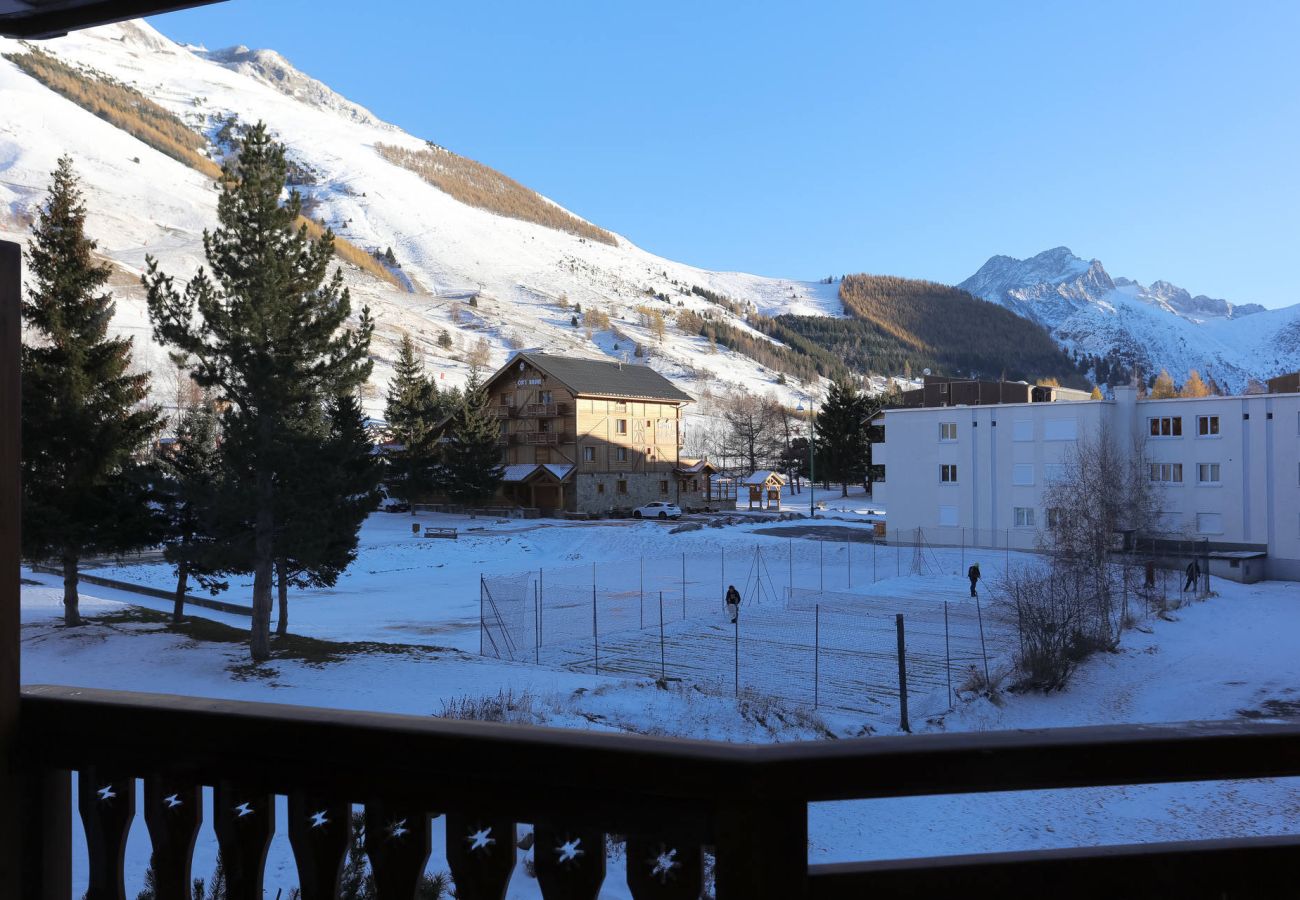 Studio à Les Deux Alpes - Studio 4 pers, balcon vue montagne