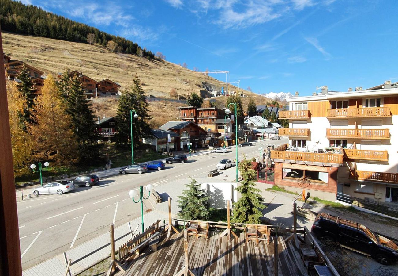 Appartement à Les Deux Alpes - Appt spacieux 8 pers, balcon vue montagne